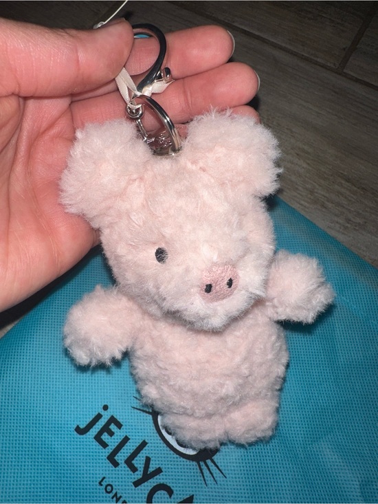 Jellycat Accessories - Authentic Jellycat Blush Pink Pig Bag Charm 🐷✨